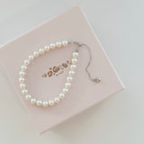 Swarovski pearl necklace pearl jewelry set Timeless Swarovski bracelet Pearl Handcrafted pearl jewelry Luxurious Swarovski pearls bracelet Swarovski pearl accessories freshwater pearl bracelet Pearl necklace Pearl bracelet Swarovski crystal pearl Korean jewelry Korean Jewelry Dainty Minimalist jewellery Malaysia Stainless steel 925 sterling silver S925 Cubic zirconia hypoallergenic magnetic birthday gift premium gift bridesmaid aurelia atelier pearl necklace malaysia pearl bracelet malaysia akoya pearl