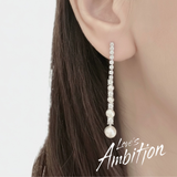 Zhao Lu Si’s Style, Love’s Ambition Earrings, c-drama earrings, chinese drama, c-drama, Xu Yan earrings, Qiao Yan earrings, classic pearl earrings, drop pearl earrings, 《许我耀眼》
Gift set for her / hadiah untuk wanita / 送给她的礼物。Perfect for best friend / sahabat baik / 最好的朋友 / 心爱的耳环、手链和戒指。Made in Korea / 制造于韩国 /.Dainty jewellery / 简约精致首饰 / barang kemas halus. 925 sterling silver / 925纯银 / perak tulen 925. Anti-tarnish / 防氧化 / tahan karat. Suitable for daily wear, keshi pearl, baroque pearl, pearl, 珍珠 淡水珍珠 ak