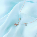 Rose Gold Made in Korea Earrings Korean Anting Cubic Zirconia Jewellery Malaysia Instagram 925 Sterling Silver hypoallergenic snowflake gift shops Jewellery Online Malaysia Shopping No Piercing Perfect Gift special gift Loved One Online jewellery Malaysia Gift for her Rose Gold Korea Made Earrings Korean Jewellery Jewelry Local Brand in Malaysia Cubic  Zirconia Dainty Delicate Minimalist Jewellery Jewelry Bride christmas Silver Gift Set present gift for her gift ideas bracelet gelang necklace rantai