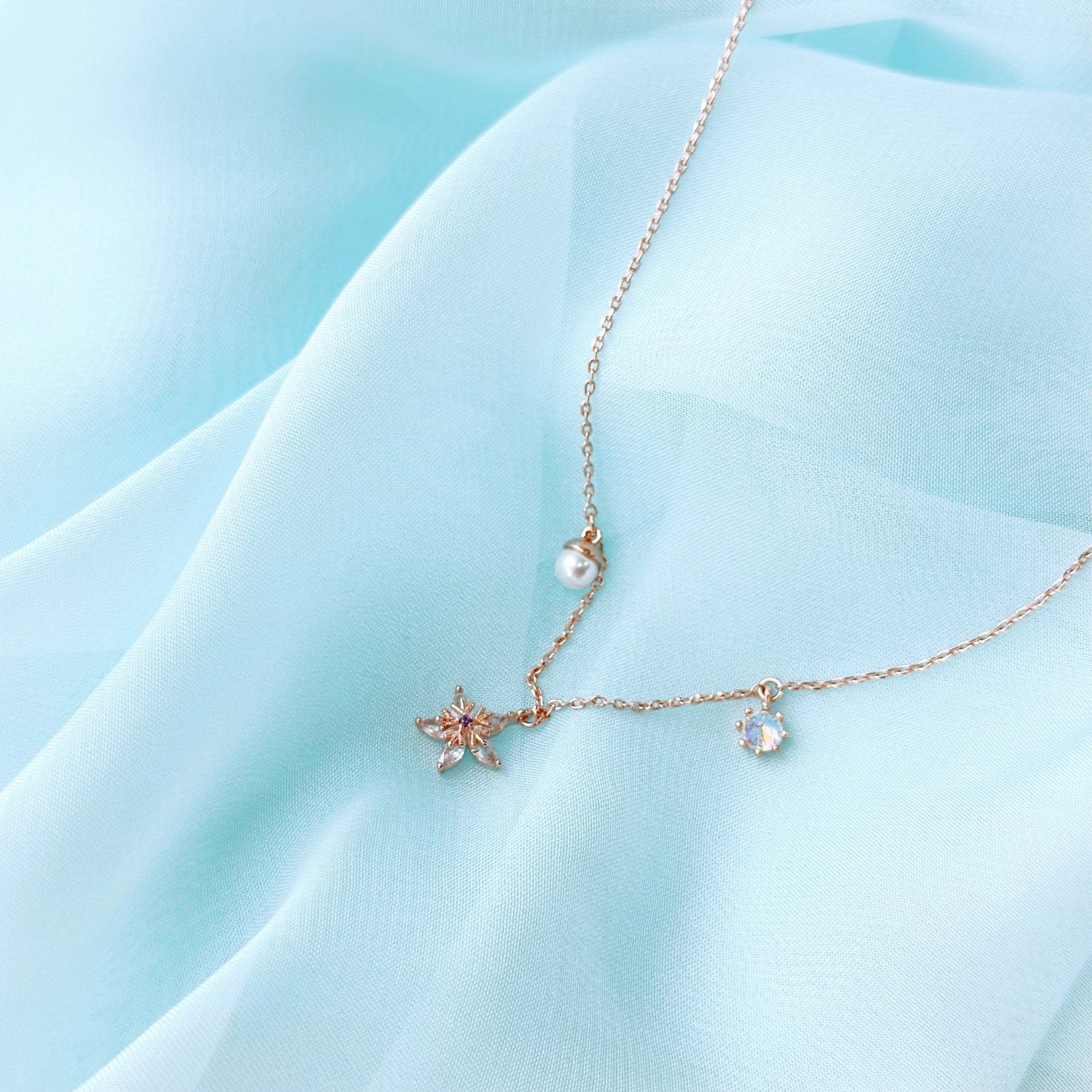 Rose Gold Made in Korea Earrings Korean Anting Cubic Zirconia Jewellery Malaysia Instagram 925 Sterling Silver hypoallergenic snowflake gift shops Jewellery Online Malaysia Shopping No Piercing Perfect Gift special gift Loved One Online jewellery Malaysia Gift for her Rose Gold Korea Made Earrings Korean Jewellery Jewelry Local Brand in Malaysia Cubic  Zirconia Dainty Delicate Minimalist Jewellery Jewelry Bride christmas Silver Gift Set present gift for her gift ideas bracelet gelang necklace rantai