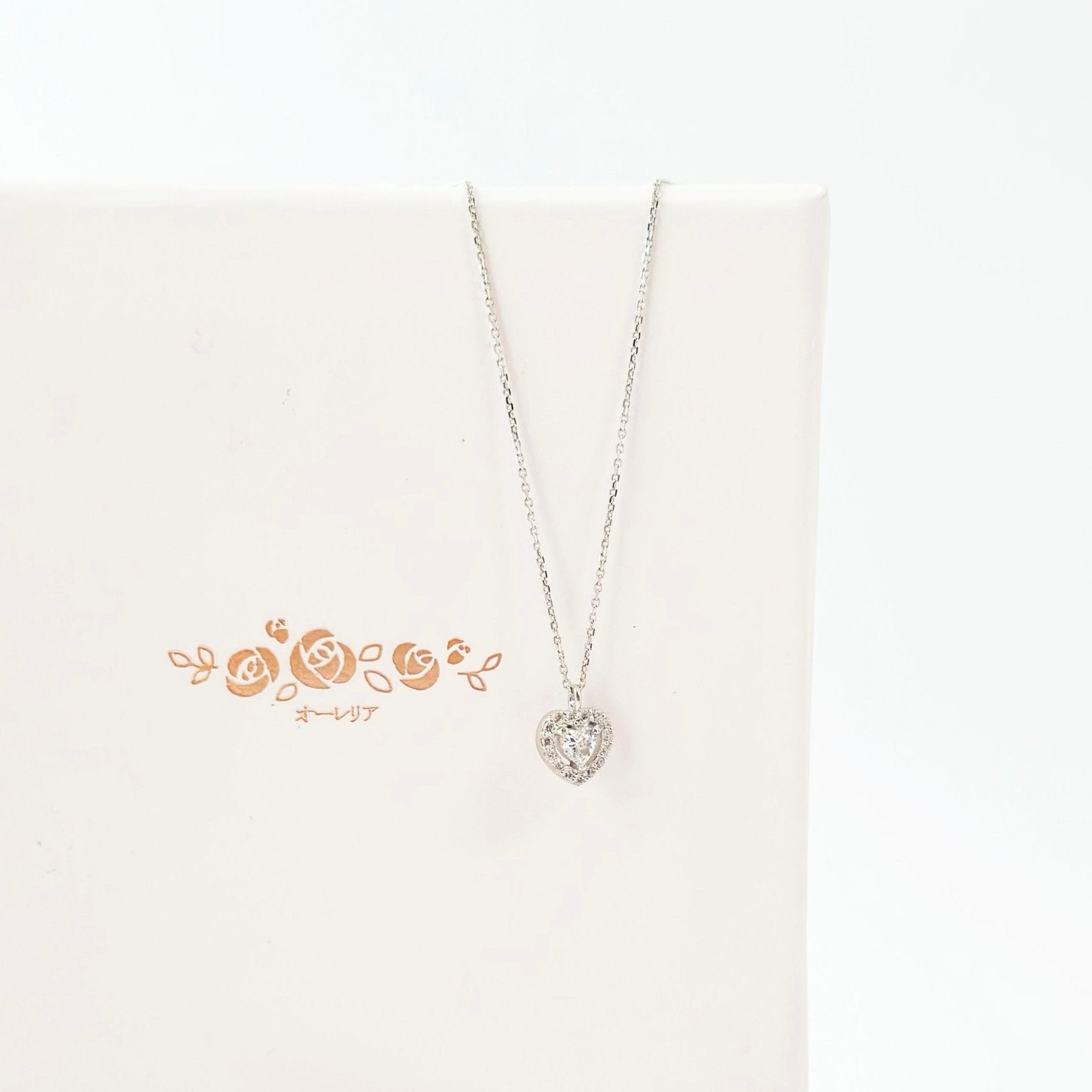 Gift idea Gift for her Made in Korea  Cubic Zirconia 925 Sterling Silver  No Piercing Jewelry Dainty Minimalist Dainty Daily wear korean earrings bracelet jewellery Malaysia necklace korean jewellery rings earrings malaysia korean style earrings malaysia jewellery jewelry  jewellery accessories s925 sterling silver rantai leher love necklace hypoallergenic earrings birthday gift gift set premium gift online gift shop bridesmaid gift aurelia atelier love diamond pendant 项链 925纯银 莫桑石