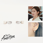 Zhao Lu Si’s Style, Love’s Ambition Earrings, c-drama earrings, chinese drama, c-drama, Xu Yan earrings, Qiao Yan earrings, classic pearl earrings, drop pearl earrings, 《许我耀眼》
Gift set for her / hadiah untuk wanita / 送给她的礼物。Perfect for best friend / sahabat baik / 最好的朋友 / 心爱的耳环、手链和戒指。Made in Korea / 制造于韩国 /.Dainty jewellery / 简约精致首饰 / barang kemas halus. 925 sterling silver / 925纯银 / perak tulen 925. Anti-tarnish / 防氧化 / tahan karat. Suitable for daily wear, keshi pearl, baroque pearl, pearl, 珍珠 淡水珍珠 ak
