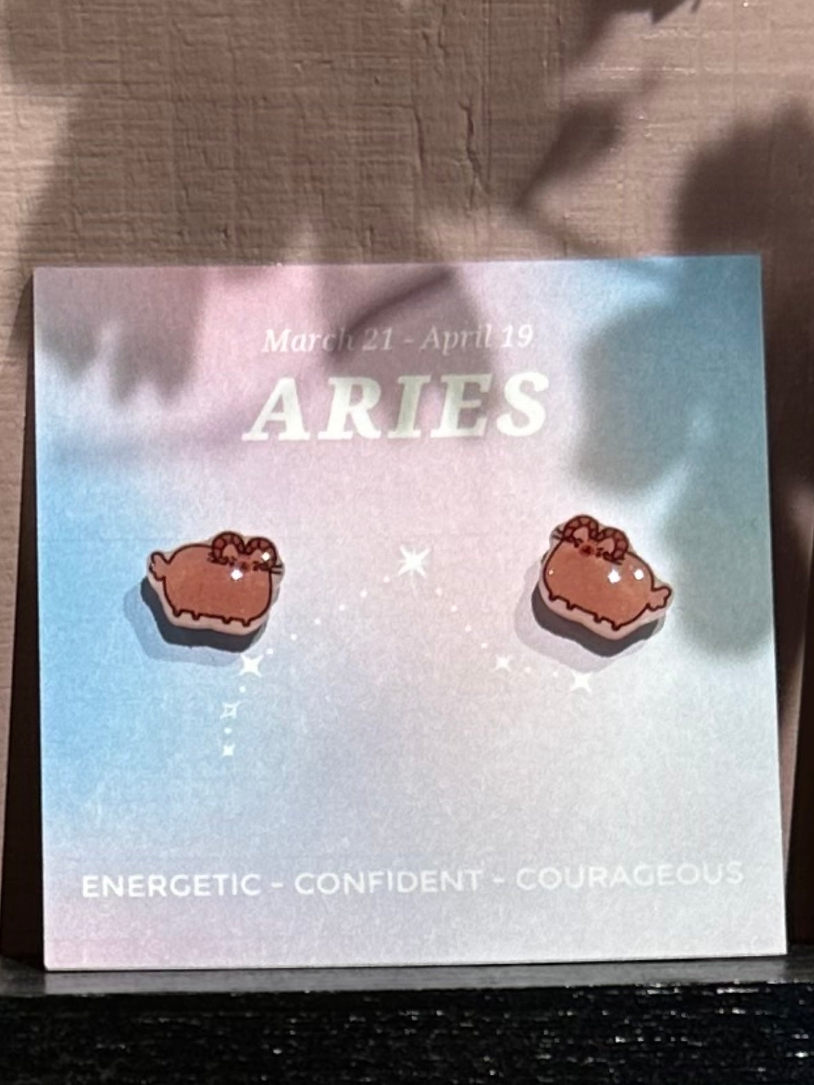aries Gift idea Gift for her Made in Korea  Cubic Zirconia 925 Sterling Silver  No Piercing Jewelry Dainty Minimalist Dainty Daily wear korean earrings bracelet jewellery Malaysia necklace korean jewellery horoscope zodiac resin earrings handmade earrings paper shrink earrings uv resin earrings