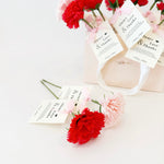 mother day carnation soap flower long lasting flower gift idea gift for mother