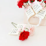 mother day carnation soap flower long lasting flower gift idea gift for mother