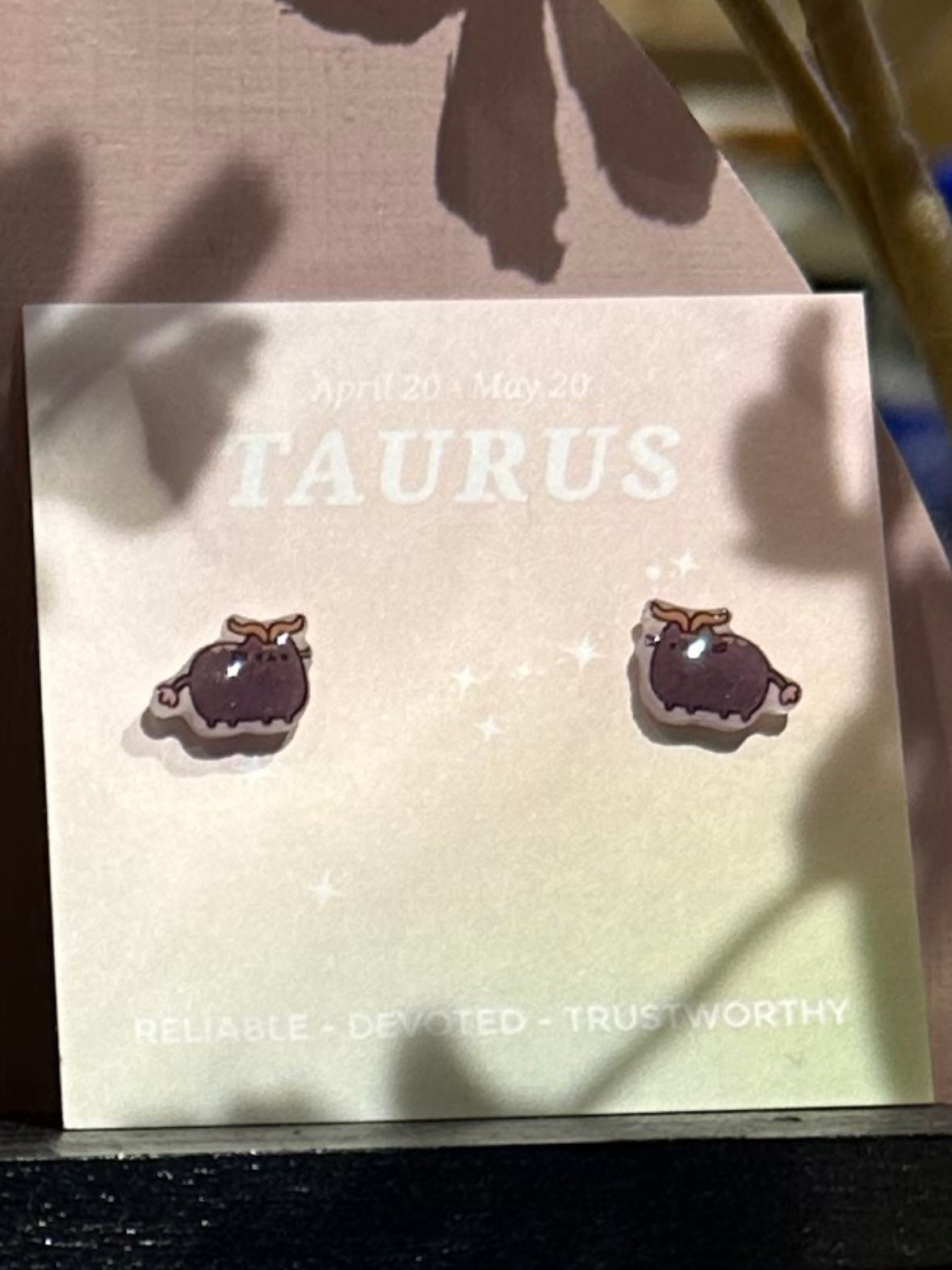 taurus Gift idea Gift for her Made in Korea  Cubic Zirconia 925 Sterling Silver  No Piercing Jewelry Dainty Minimalist Dainty Daily wear korean earrings bracelet jewellery Malaysia necklace korean jewellery horoscope zodiac resin earrings handmade earrings paper shrink earrings uv resin earrings