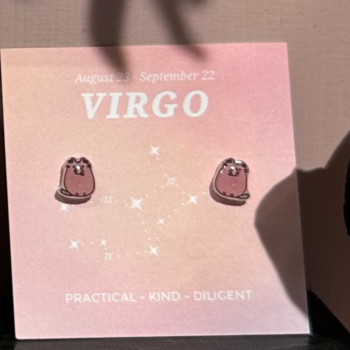virgo Gift idea Gift for her Made in Korea  Cubic Zirconia 925 Sterling Silver  No Piercing Jewelry Dainty Minimalist Dainty Daily wear korean earrings bracelet jewellery Malaysia necklace korean jewellery horoscope zodiac resin earrings handmade earrings paper shrink earrings uv resin earrings