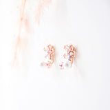 Rose Gold Ixia Earrings
