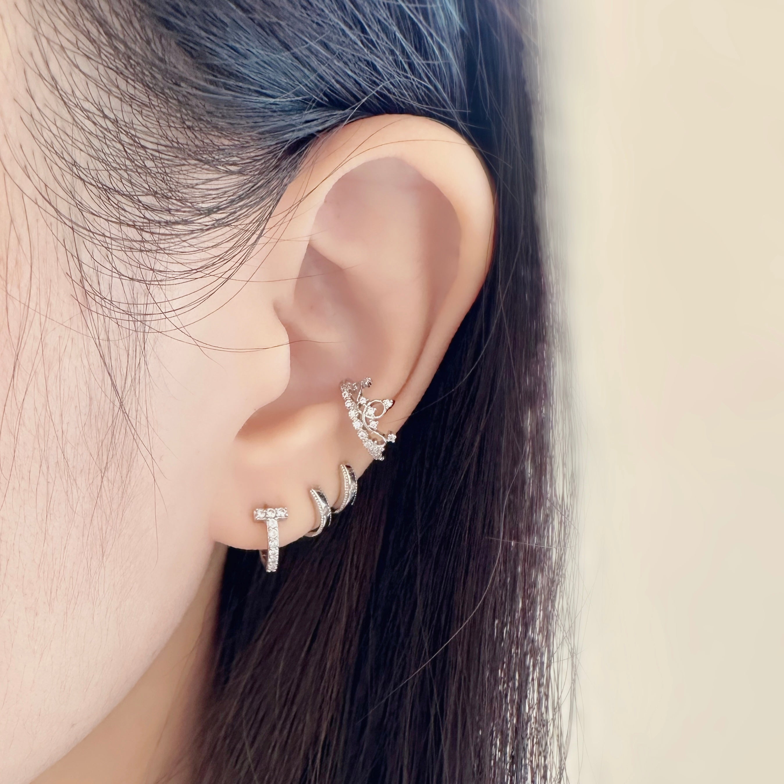Rose Gold Made in Korea Earrings Korean Anting Cubic Zirconia Jewellery Malaysia Instagram 925 Sterling Silver hypoallergenic Instagram gift shops Jewellery Online Malaysia Shopping No Piercing Perfect Gift special gift Loved One Online jewellery Malaysia Gift for her Rose Gold Korea Made Earrings Korean Jewellery Jewelry Local Brand in Malaysia Cubic Zirconia Dainty Delicate Minimalist Jewellery Jewelry Bride Clip On Earrings Silver Gift Set present gift for her gift ideas earcuff ear cuff non piercing