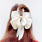 Ribbon hair clip Ribbon hair claw Bow Claw clip Hair accessory Korean hair accessory Jewelry Dainty Minimalist malaysia jewellery Made in Korea online gift shop Aurelia Atelier made in korea jewelry fashion jewellery malaysia earrings online shop malaysia korean style hair accessory malaysia jewellery jewelry Ribbon hair tie Hairband Hair ribbon scarf Headband Scrunchies Chiffon hair bow Chiffon hair claw clip Hypoallergenic 韩国ins蝴蝶吊坠发夹 INS 风 首饰 发饰 发夹专卖店 韩国发饰 韩国饰品 韩国耳环 rambut jepit Jepit rambut korea