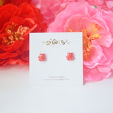 福 Made in Japan Earrings Japanese Style Anting Bride Bridal Dinner 925 Sterling Silver Accessory Fashion Fancy Stylish Costume Jewellery Online Malaysia Shopping Trendy Accessories Daily Wear Jewelry Dainty Minimalist Delicate Clip On Earrings No Piercing Special Perfect Gift From Heart For Your Loved One Chinese New Year Gong Xi Fa Cai 転写ビーズイヤリングピース手作りハンドメードアクセサリー Sakura uv Resin Handmade In Malaysia uvレジン さくら 桜 ひまわり ヒマワリ 向日葵 Oriental Fan Fu Blessing Lion Dance Mandarin idea gift set jewellery