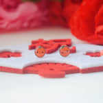 福 Made in Japan Earrings Japanese Style Anting Bride Bridal Dinner 925 Sterling Silver Accessory Fashion Fancy Stylish Costume Jewellery Online Malaysia Shopping Trendy Accessories Daily Wear Jewelry Dainty Minimalist Delicate Clip On Earrings No Piercing Special Perfect Gift From Heart For Your Loved One Chinese New Year Gong Xi Fa Cai 転写ビーズイヤリングピース手作りハンドメードアクセサリー Sakura uv Resin Handmade In Malaysia uvレジン さくら 桜 ひまわり ヒマワリ 向日葵 Oriental Fan Fu Blessing Lion Dance Mandarin idea gift set jewellery