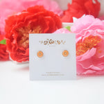 福 Made in Japan Earrings Japanese Style Anting Bride Bridal Dinner 925 Sterling Silver Accessory Fashion Fancy Stylish Costume Jewellery Online Malaysia Shopping Trendy Accessories Daily Wear Jewelry Dainty Minimalist Delicate Clip On Earrings No Piercing Special Perfect Gift From Heart For Your Loved One Chinese New Year Gong Xi Fa Cai 転写ビーズイヤリングピース手作りハンドメードアクセサリー Sakura uv Resin Handmade In Malaysia uvレジン さくら 桜 ひまわり ヒマワリ 向日葵 Oriental Fan Fu Blessing Lion Dance Mandarin idea gift set jewellery