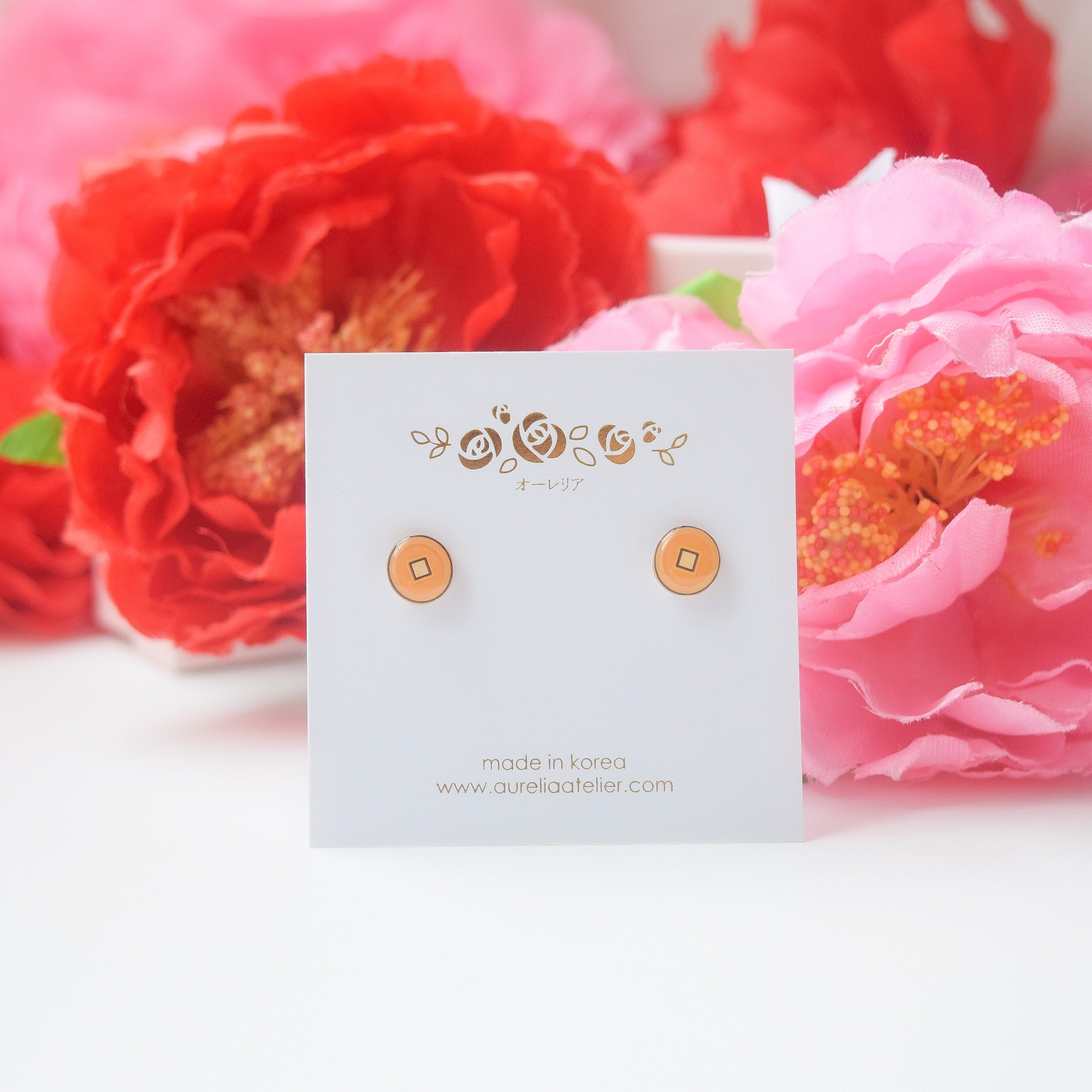 福 Made in Japan Earrings Japanese Style Anting Bride Bridal Dinner 925 Sterling Silver Accessory Fashion Fancy Stylish Costume Jewellery Online Malaysia Shopping Trendy Accessories Daily Wear Jewelry Dainty Minimalist Delicate Clip On Earrings No Piercing Special Perfect Gift From Heart For Your Loved One Chinese New Year Gong Xi Fa Cai 転写ビーズイヤリングピース手作りハンドメードアクセサリー Sakura uv Resin Handmade In Malaysia uvレジン さくら 桜 ひまわり ヒマワリ 向日葵 Oriental Fan Fu Blessing Lion Dance Mandarin idea gift set jewellery