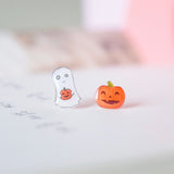 Handmade in Malaysia Earrings Halloween Anting Stainless Steel Fashion Fancy Stylish Costume Jewellery Online Malaysia Shopping Trendy Accessories Daily Wear Jewelry Dainty Minimalist Delicate Clip On Earrings No Piercing Party Wear