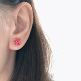 Oriental Chinese New Year Earrings