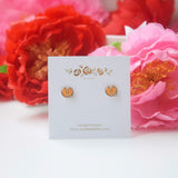 福 Made in Japan Earrings Japanese Style Anting Bride Bridal Dinner 925 Sterling Silver Accessory Fashion Fancy Stylish Costume Jewellery Online Malaysia Shopping Trendy Accessories Daily Wear Jewelry Dainty Minimalist Delicate Clip On Earrings No Piercing Special Perfect Gift From Heart For Your Loved One Chinese New Year Gong Xi Fa Cai 転写ビーズイヤリングピース手作りハンドメードアクセサリー Sakura uv Resin Handmade In Malaysia uvレジン さくら 桜 ひまわり ヒマワリ 向日葵 Oriental Fan Fu Blessing Lion Dance Mandarin idea gift set jewellery