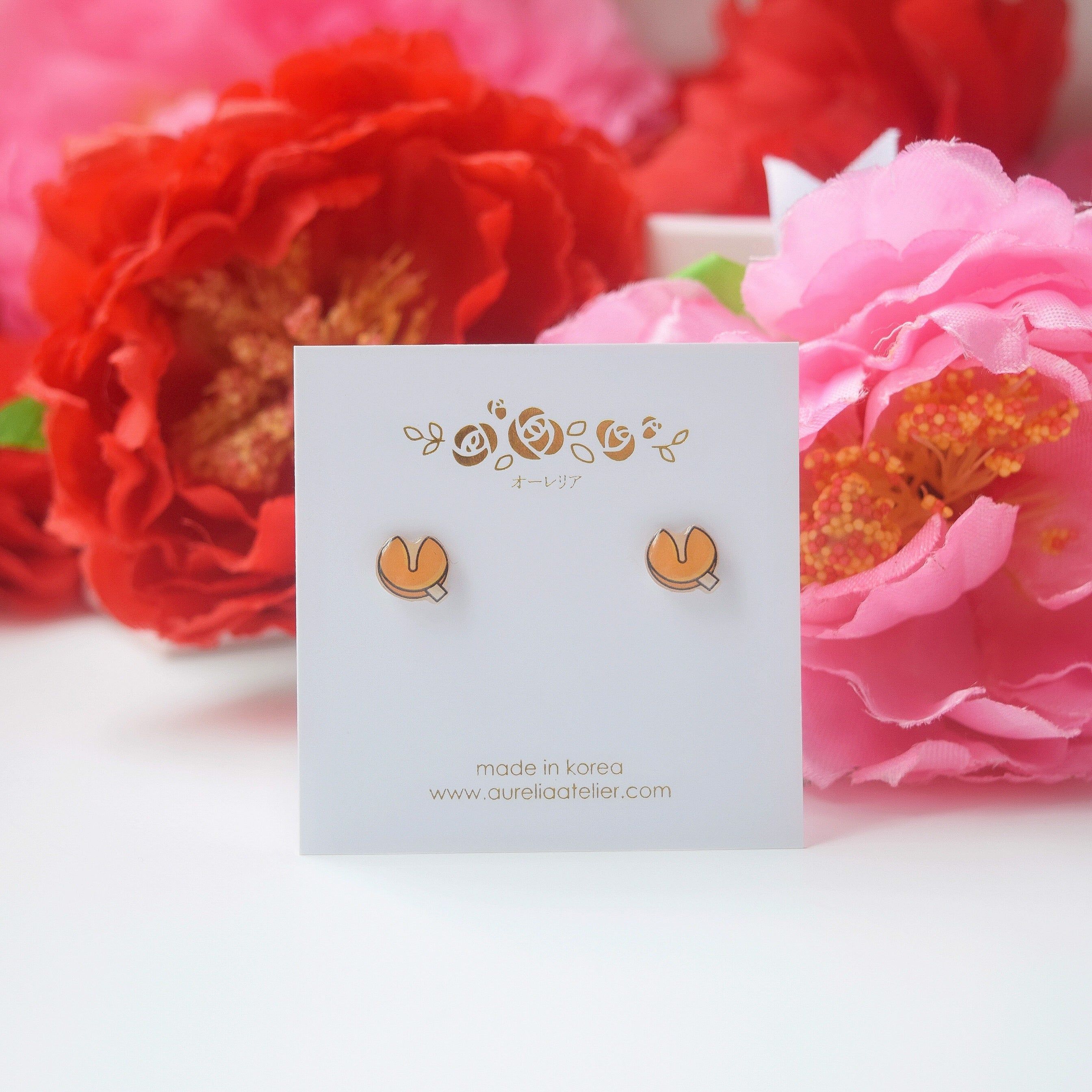 福 Made in Japan Earrings Japanese Style Anting Bride Bridal Dinner 925 Sterling Silver Accessory Fashion Fancy Stylish Costume Jewellery Online Malaysia Shopping Trendy Accessories Daily Wear Jewelry Dainty Minimalist Delicate Clip On Earrings No Piercing Special Perfect Gift From Heart For Your Loved One Chinese New Year Gong Xi Fa Cai 転写ビーズイヤリングピース手作りハンドメードアクセサリー Sakura uv Resin Handmade In Malaysia uvレジン さくら 桜 ひまわり ヒマワリ 向日葵 Oriental Fan Fu Blessing Lion Dance Mandarin idea gift set jewellery