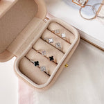 Rose Gold Made in Korea Earrings Korean Anting Cubic Zirconia Jewellery Malaysia Instagram 925 Sterling Silver hypoallergenic Instagram gift shops Jewellery Online Malaysia Shopping No Piercing Perfect Gift special gift Loved One Online jewellery Malaysia Gift for her Rose Gold Korea Made Earrings Korean Jewellery Jewelry Local Brand in Malaysia Cubic Zirconia Dainty Delicate Minimalist Jewellery Jewelry Bride ring cincin Silver Gift Set present gift for her gift ideas