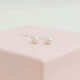 Rose Gold Made in Korea Earrings Korean Anting Cubic Zirconia Bride Bridal Dinner 925 Sterling Silver Fashion Costume Jewellery Online  Shopping Trendy No Piercing Special Perfect Gift From Heart For Your Loved One Accessory Gift for her Rose Gold Korea Made Earrings Korean Jewellery Jewelry Local Brand in Malaysia Cubic Zirconia Dainty Delicate Minimalist Jewellery Jewelry Bride Clip On Earrings Silver Gift Set Xmas Silver cultural pearl freshwater pearl present gift for her gift ideas pearl