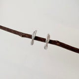 Clémence Huggie Hoop Earrings