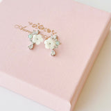 Silver Rue Earrings
