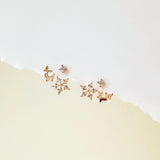 Rose Gold Cressida Earrings