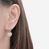 Sweetheart Huggie Hoop Earrings