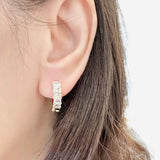 Veyra Huggie Hoop Earrings