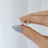 Clémence Huggie Hoop Earrings