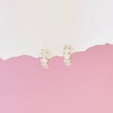 Quinn Huggie Hoop Earrings