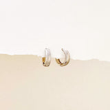 Bold Huggie Hoop Earrings