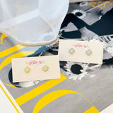 Silver Vanya Stellar Clover Earrings