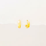 Bold Huggie Hoop Earrings