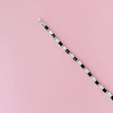 Black Darl+ing Tennis Bracelet