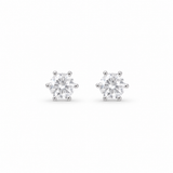 6-Prong Solitaire Diamond Earrings