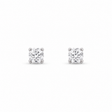 4-Prong Solitaire Diamond Earrings