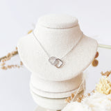 Silver Clover Hug Me Necklace