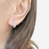 Aven Huggie Hoop Earrings