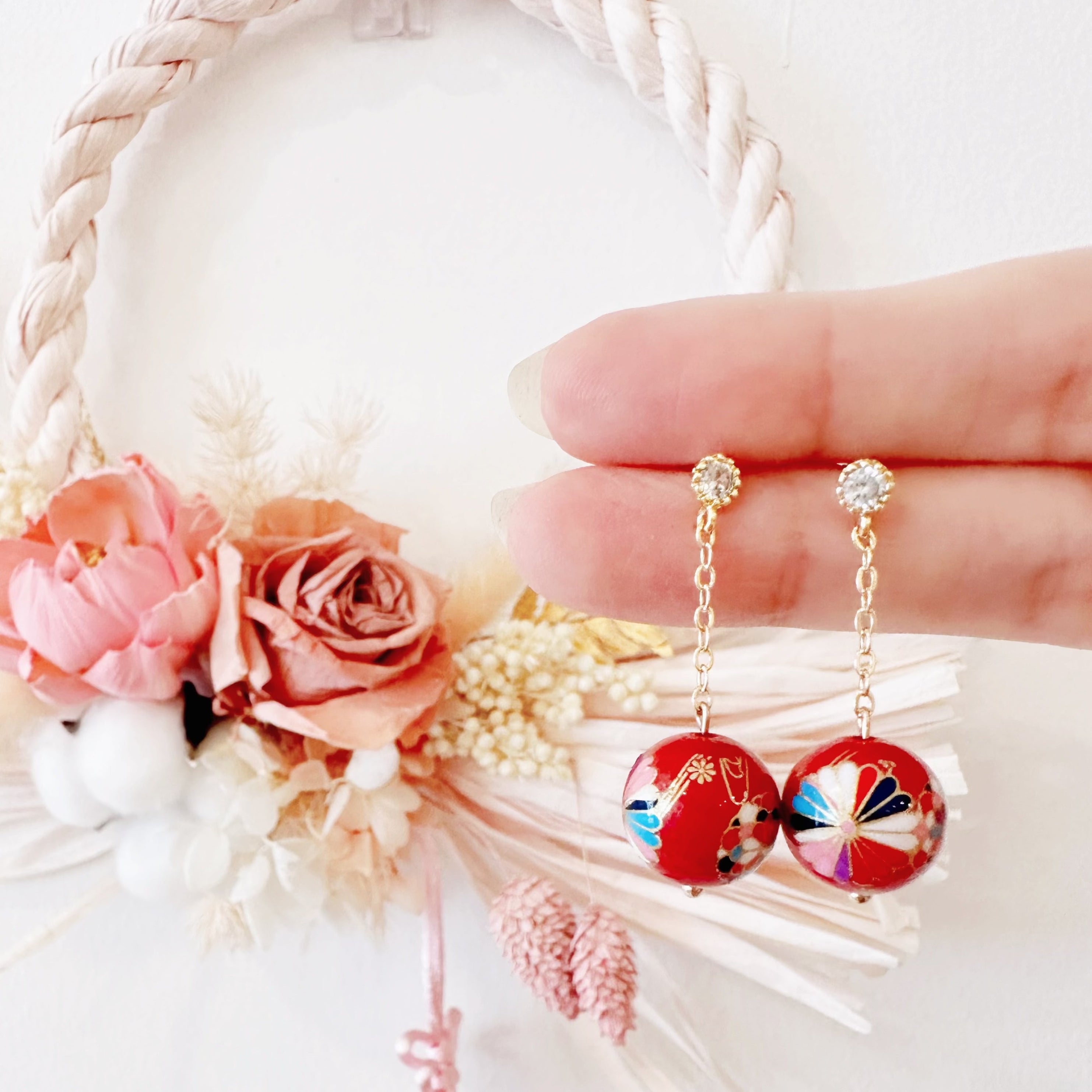 Chinese new 2025 year earrings