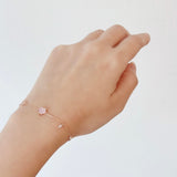 Opalescent Diascia Bracelet