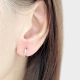 Leia Huggie Hoop Earrings