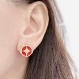 Red Fortune & Luck Earrings 福
