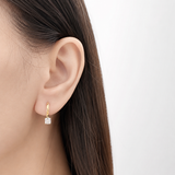 Princess Huggie Hoop Earrings [BACKORDER]