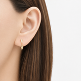 Maevara Huggie Hoop Earrings