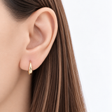 Noe Huggie Hoop Earrings