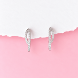 Gabrielle Huggie Hoop Earrings