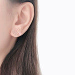 Rose Gold Made in Korea Earrings Korean Anting Cubic Zirconia Bride Bridal Dinner 925 Sterling Silver hypoallergenic Instagram gift shops Jewellery Online Malaysia Shopping No Piercing Perfect Gift From Heart For Your Loved One Online jewellery Malaysia Gift for her Rose Gold Korea Made Earrings Korean Jewellery Jewelry Local Brand in Malaysia Cubic Zirconia Dainty Delicate Minimalist Jewellery Jewelry Bride Clip On Earrings Silver Christmas Gift Set butterfly present gift for her gift ideas