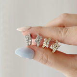 Victoire Huggie Hoop Earrings