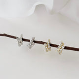 Victoire Huggie Hoop Earrings